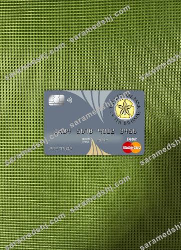 Bahamas The Central bank mastercard photolook front